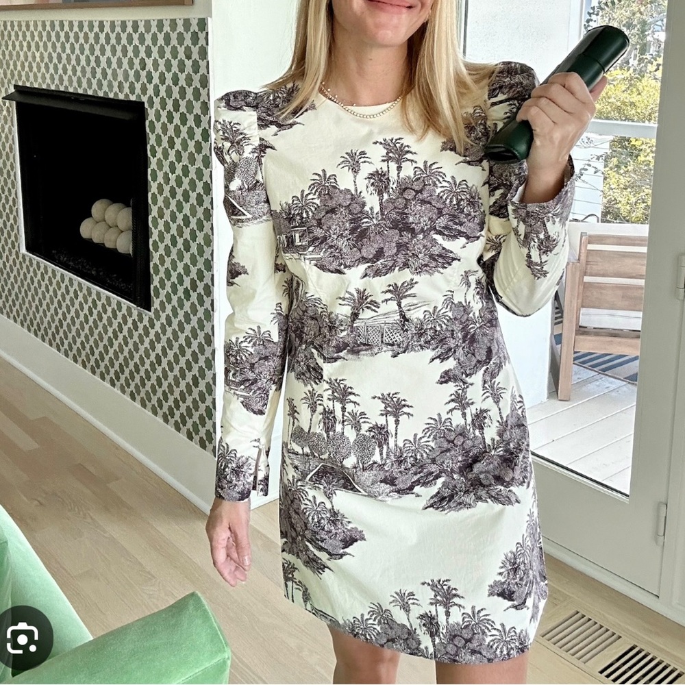 India Hicks Tuckernuck domino  Dress NWT